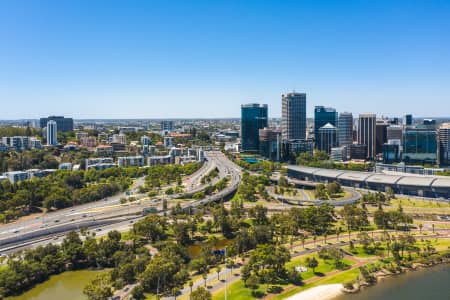 Aerial Image of PERTH CBD