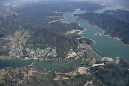 Aerial Image of LOOKING OVER LAKE EILDON.