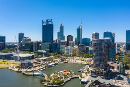 Aerial Image of PERTH CBD