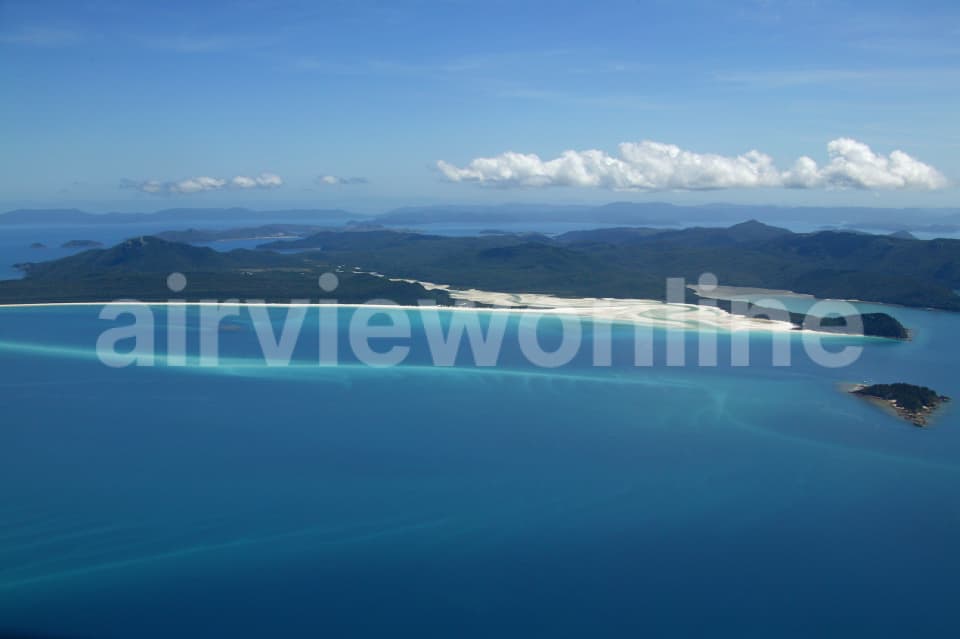 Aerial Image of Whitsunday Island