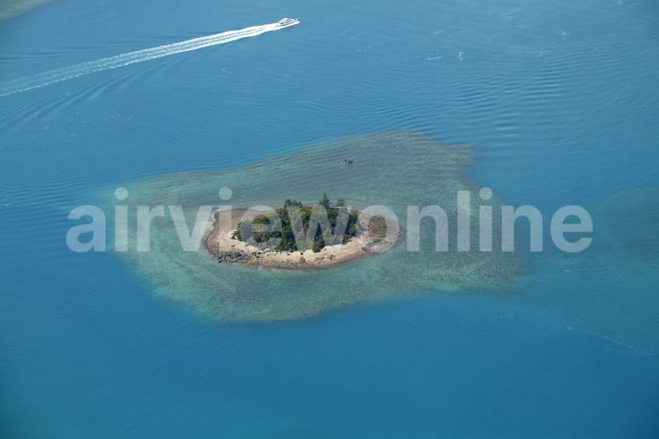 Aerial Image of Leisure boating in Whitsundays