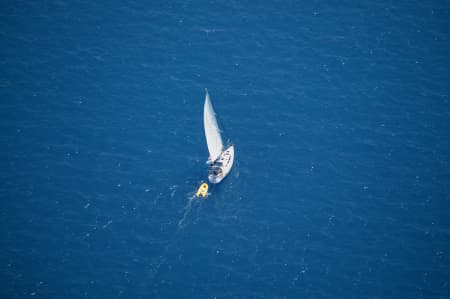 Aerial Image of YACHTING IN THE WHITSUNDAYS.