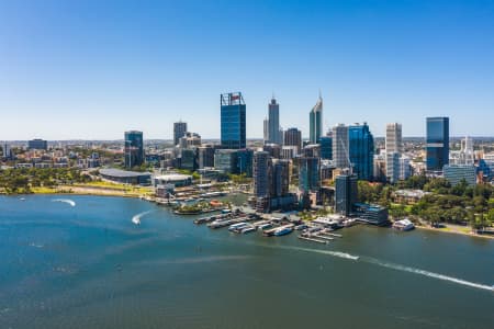 Aerial Image of PERTH CBD