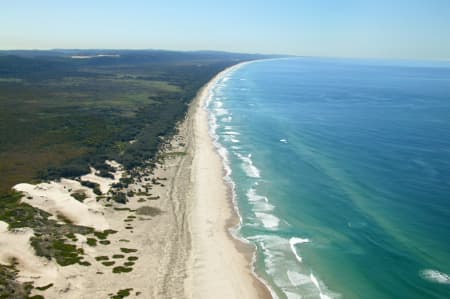 Aerial Image of NORTH STRADBROKE ISLAND.