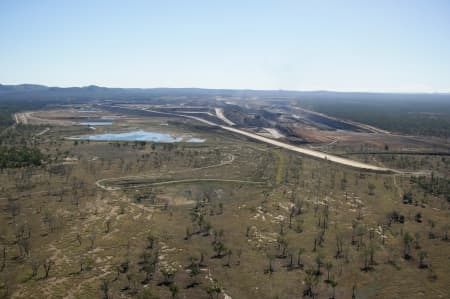 Aerial Image of OVERVIEW OF HAIL CREEK MINE AND SURROUNDS