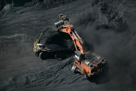 Aerial Image of HAIL CREEK CLOSEUP