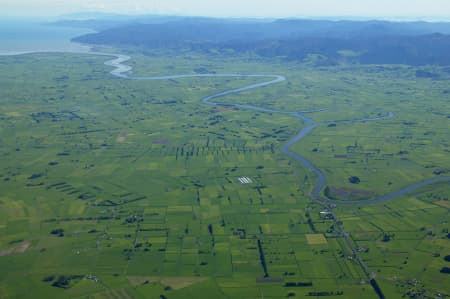 Aerial Image of WAIHOU RIVER.