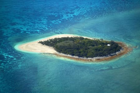 Aerial Image of CLOSEUP OF WILSON ISLAND.