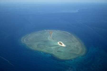 Aerial Image of NORTH REEF LIGHTHOUSE, QLD