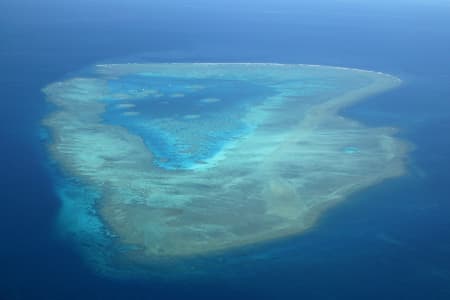 Aerial Image of REEF FORMATIONS.