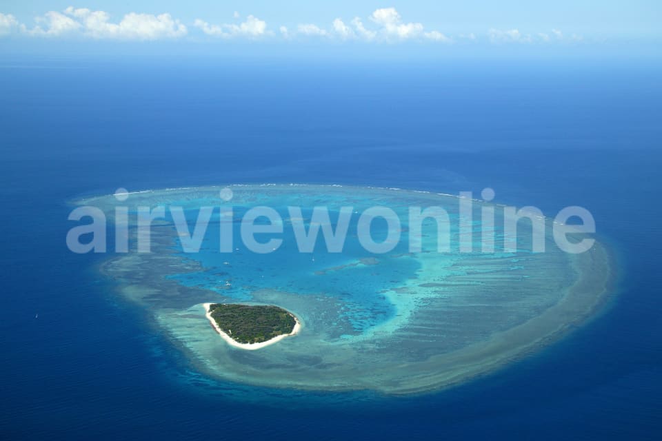 Aerial Image of Lady Musgrave Island, Queensland