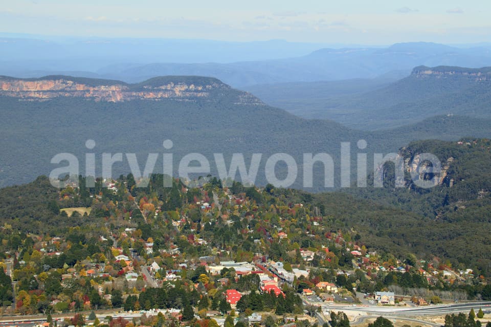 Aerial Image of Blue Mountains View