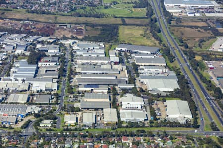 Aerial Image of HALLAM COMMERCIAL AREA