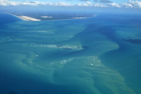 Aerial Image of SANDY CAPE FRASER ISLAND.