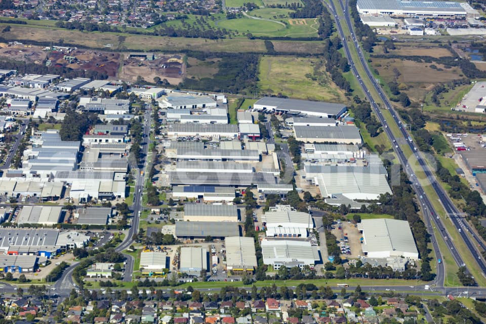 Aerial Image of Hallam Commercial Area