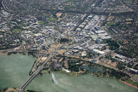 Aerial Image of CANBERRA CITY.