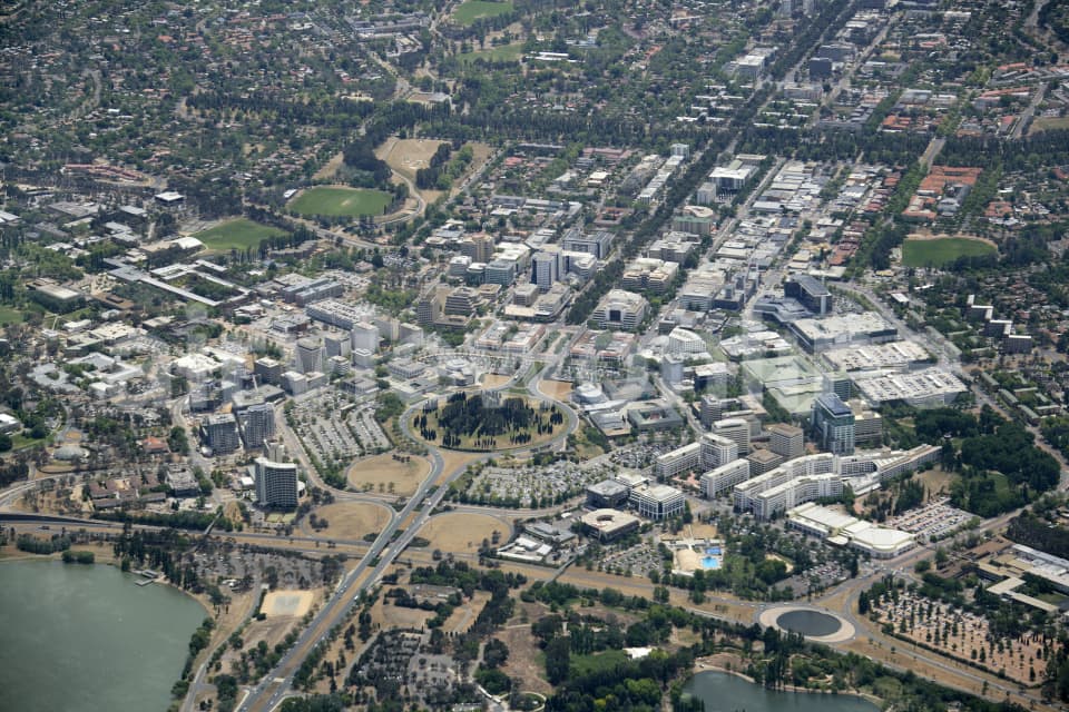 Aerial Image of Canberra City