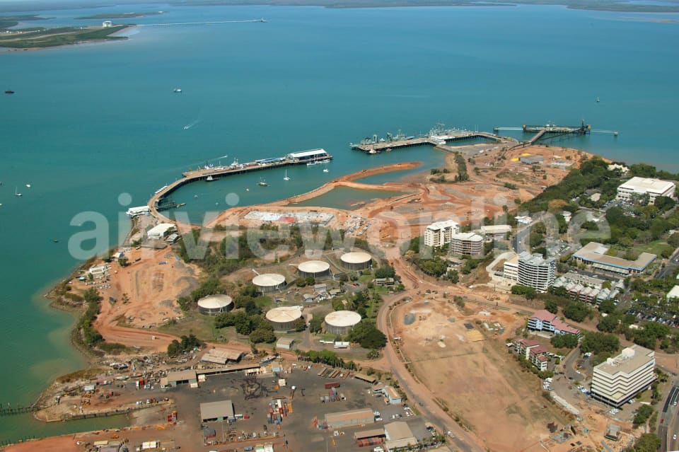 Aerial Image of Darwin City Waterfront Development