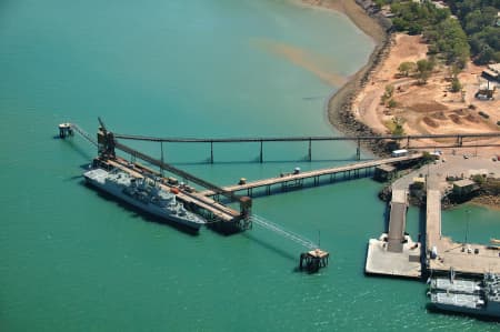 Aerial Image of IRON ORE WHARF DARWIN.