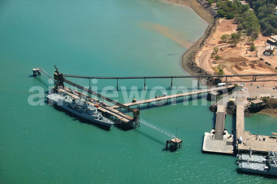 Aerial Image of Iron Ore Wharf Darwin