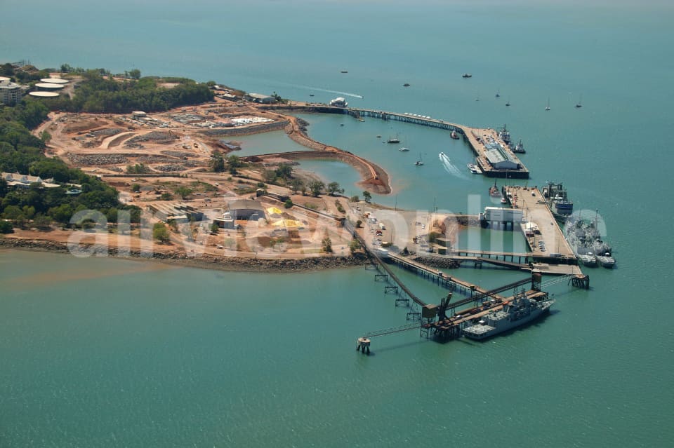 Aerial Image of Darwin City Waterfront development