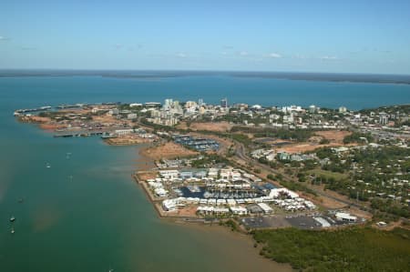 Aerial Image of FRANCES BAY DARWIN.