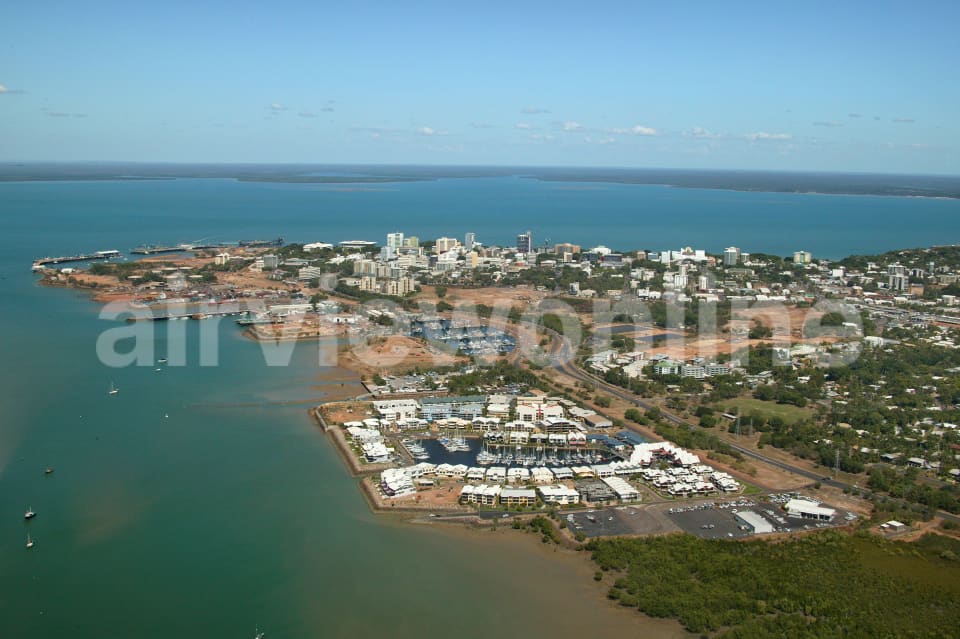 Aerial Image of Frances Bay Darwin