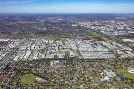 Aerial Image of HALLAM COMMERCIAL AREA