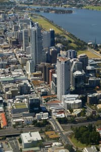 Aerial Image of PORTRAIT PERTH CBD.