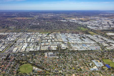 Aerial Image of HALLAM COMMERCIAL AREA