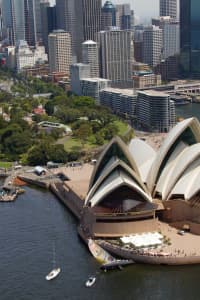 Aerial Image of CAPSIZED YACHT AT SYDNEY OPERA HOUSE #7.