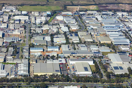 Aerial Image of HALLAM COMMERCIAL AREA