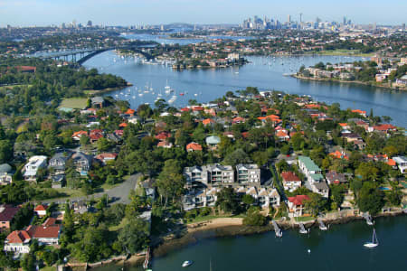 Aerial Image of HENLEY TO SYDNEY\'S CBD.