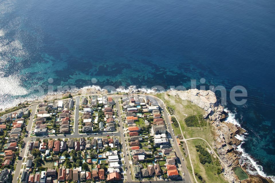 Aerial Image of Closeup of Mistral Point Maroubra