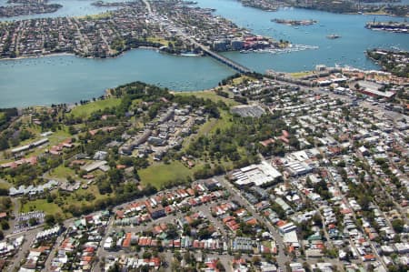 Aerial Image of LILYFIELD TO DRUMMOYNE.