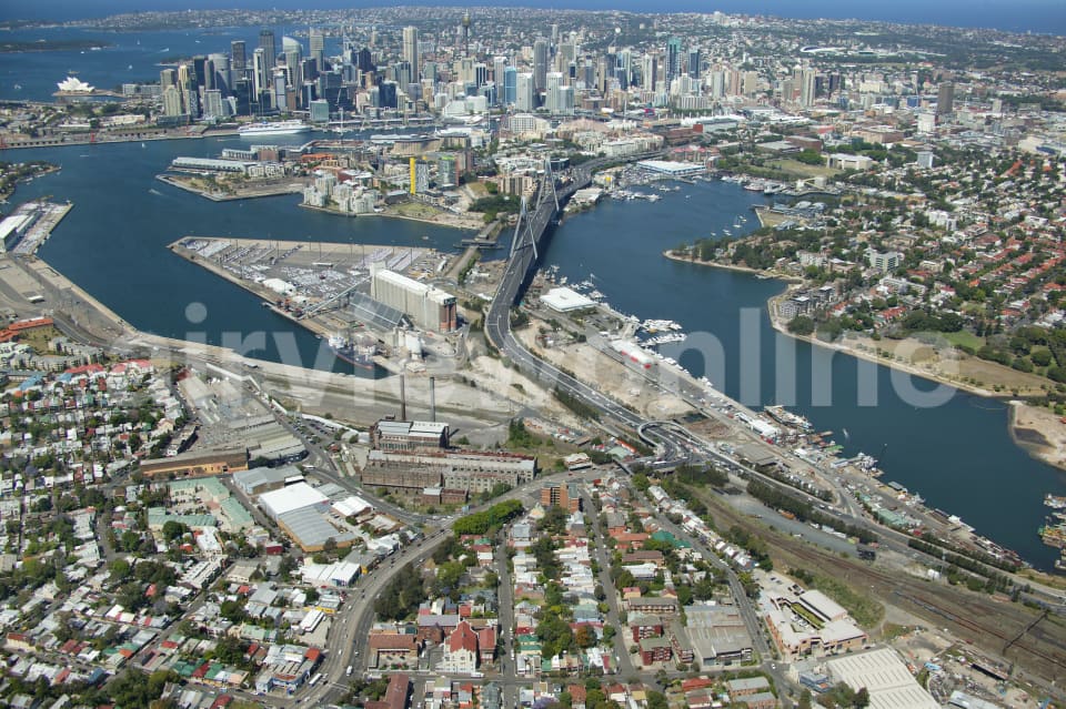 Aerial Image of The City from Rozelle