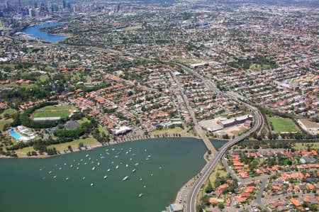 Aerial Image of LILYFIELD TO SYDNEY\'S EASTERN SUBURBS.