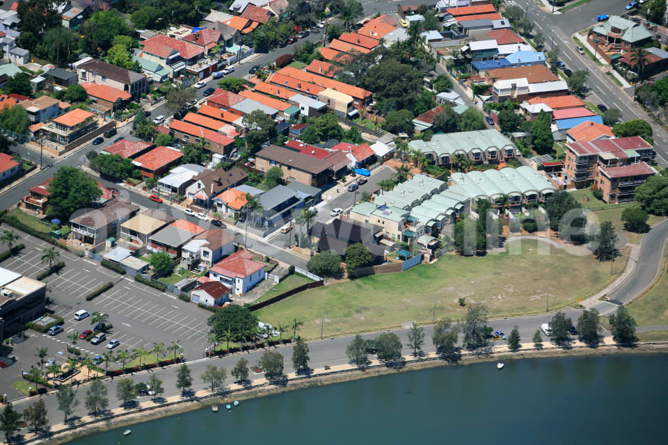Aerial Image of Closeup of Lilyfield
