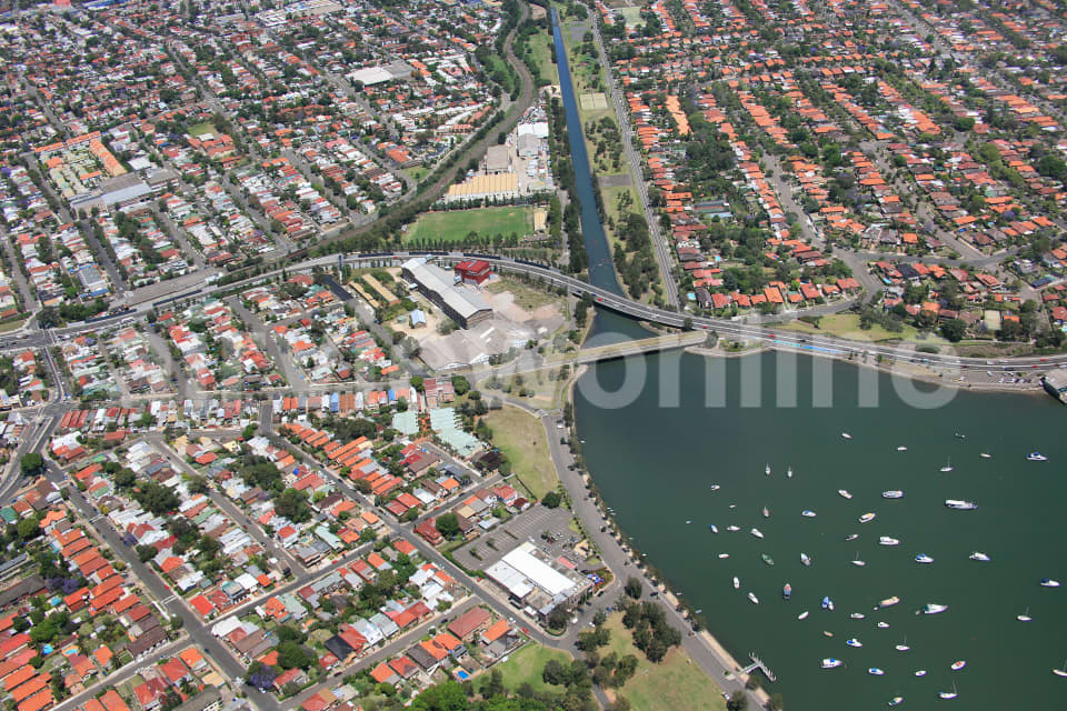 Aerial Image of Iron Cove Lilyfield
