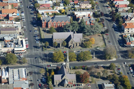 Aerial Image of CHURCHES IN BALLARAT CENTRAL.