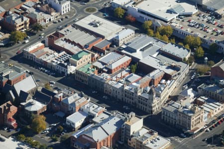Aerial Image of CLOSEUP OF BALLLARAT TOWN HALL.