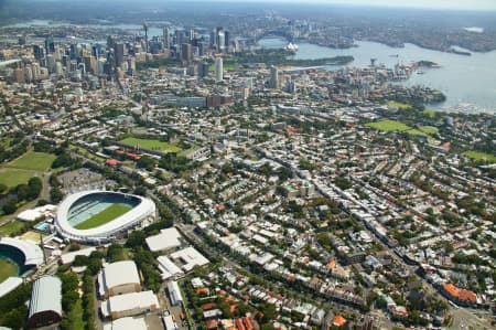 Aerial Image of CENTENNIAL PARK TO CITY