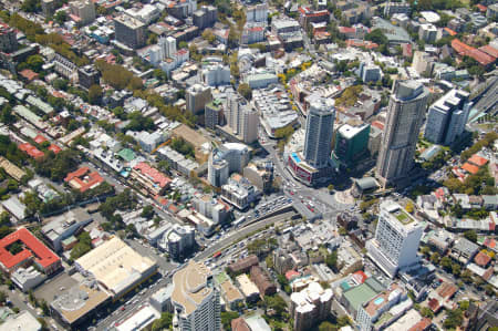 Aerial Image of KINGS CROSS AND WOOLLOOMOOLOO