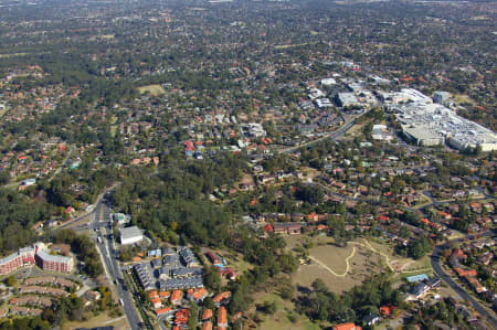 Aerial Image of CASTLE HILL