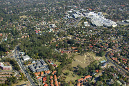 Aerial Image of CASTLE HILL