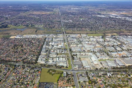 Aerial Image of HALLAM COMMERCIAL AREA