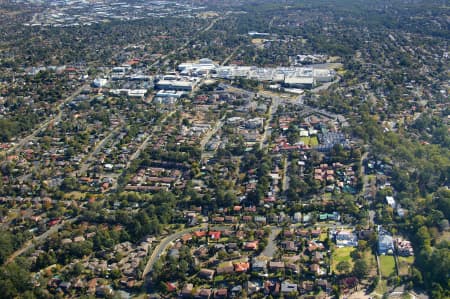 Aerial Image of CASTLE HILL