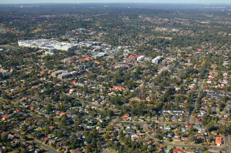 Aerial Image of CASTLE HILL
