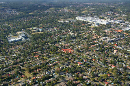 Aerial Image of CASTLE HILL