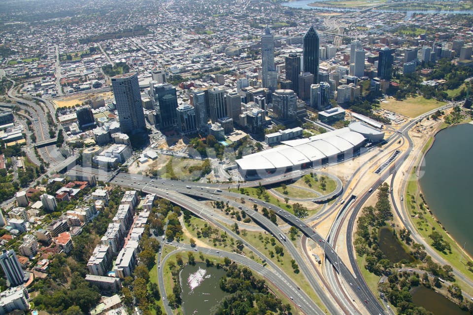 Aerial Image of Perth Convention Centre